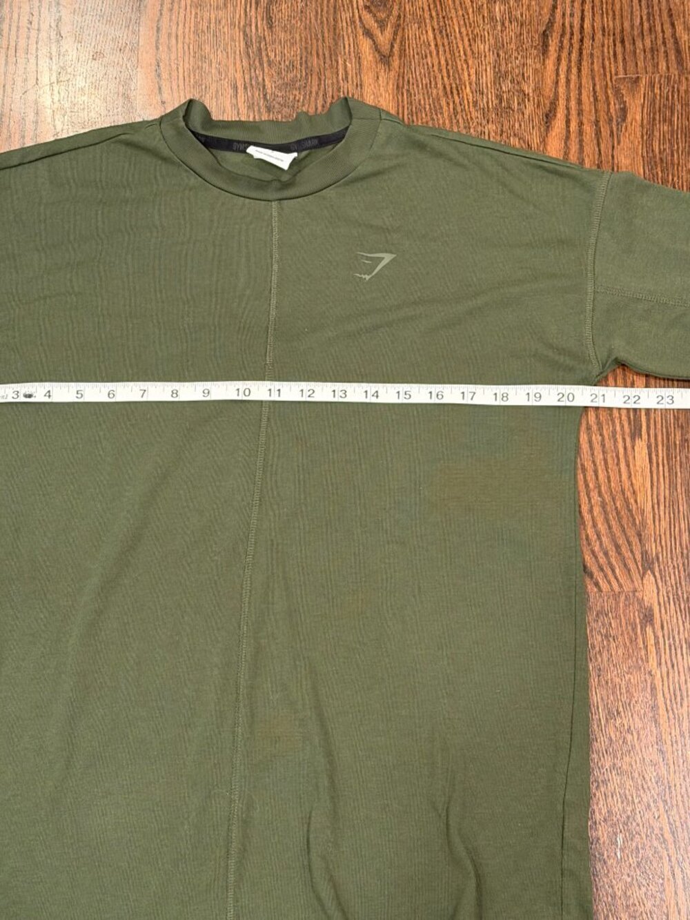 Gymshark Training Long Sleeve Top - Deep Olive Green - Small - Picture 11 of 12